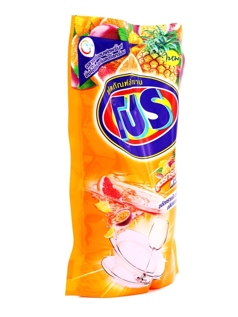 LION Средство для мытья посуды с ароматом тропических фруктов Pro Tropical Power, 2 шт x 400 мл