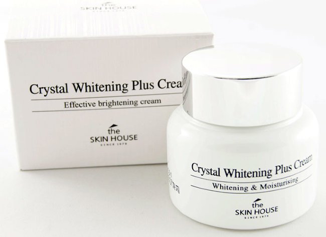 The Skin House Crystal Whitening Plus Cream Осветляющий крем против пигментации кожи лица, 50 гр The Skin House Crystal Whitening Plus Cream Осветляющий крем против пигментации кожи лица, 50 гр