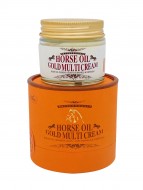 White Organia Антивозрастной крем с золотом, лошадиным маслом и фильтратом улитки Horse Oil Gold Multi Cream, 70 мл