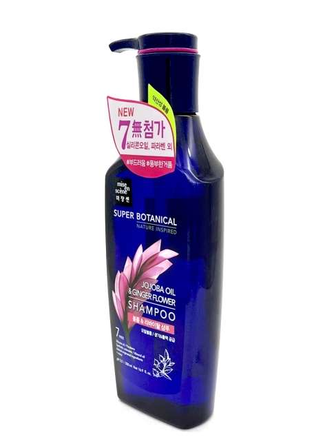 Mise en Scene Восстанавливающий шампунь Super Botanical Volume & Revital Shampoo, 500 мл