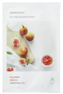 Innisfree My Real Squeeze Mask Fig Листовая маска для лица с экстрактом инжира, 20 мл