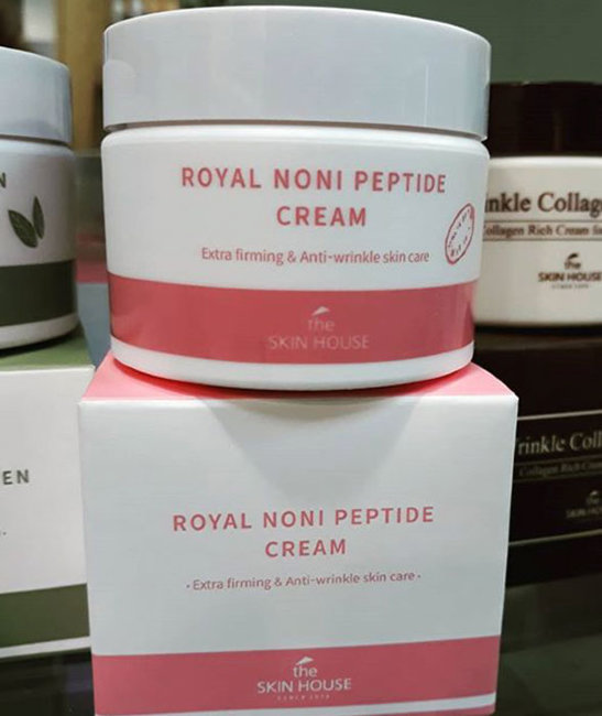 The Skin House Royal Noni Peptide Cream Укрепляющий крем с пептидами и экстрактом нони, 50 мл