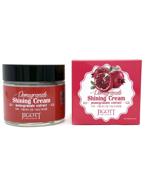 Jigott Крем для лица с экстрактом граната Pomegranate Shining Cream, 70 мл Jigott Крем для лица с экстрактом граната Pomegranate Shining Cream, 70 мл