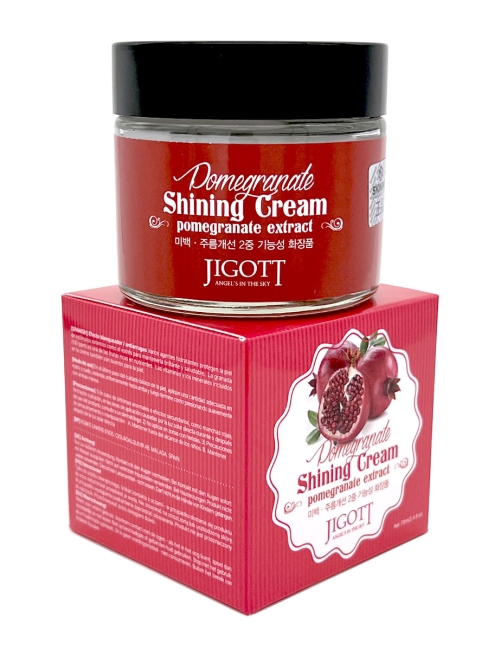 Jigott Крем для лица с экстрактом граната Pomegranate Shining Cream, 70 мл Jigott Крем для лица с экстрактом граната Pomegranate Shining Cream, 70 мл