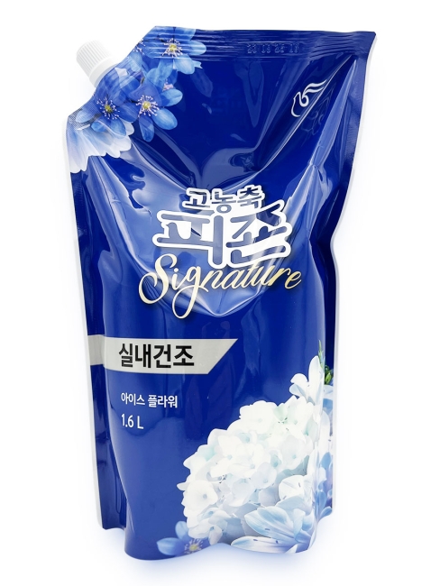 Pigeon Кондиционер для белья парфюмированный супер-концентрат с ароматом Ледяной цветок Rich Perfume Signature, 1600 мл