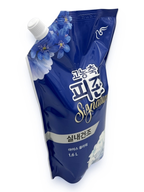 Pigeon Кондиционер для белья парфюмированный супер-концентрат с ароматом Ледяной цветок Rich Perfume Signature, 1600 мл