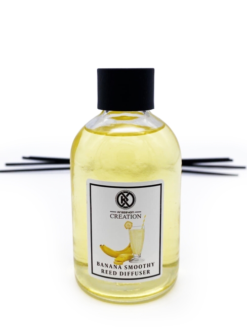 Kreasyon Аромадиффузор с палочками Банановый Смузи Reed Diffuser Banana Smoothy, 115 мл Kreasyon Аромадиффузор с палочками Банановый Смузи Reed Diffuser Banana Smoothy, 115 мл
