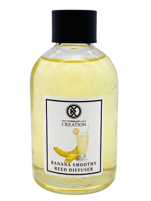 Kreasyon Аромадиффузор с палочками Банановый Смузи Reed Diffuser Banana Smoothy, 115 мл Kreasyon Аромадиффузор с палочками Банановый Смузи Reed Diffuser Banana Smoothy, 115 мл
