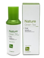FoodaHolic Тонер для лица с экстрактом зеленого чая успокаивающий Nature Green Tea Toner, 150 мл