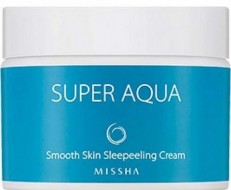 MISSHA Super Aqua Smooth Skin Sleepeeling Cream Разглаживающий ночной крем, 50 мл