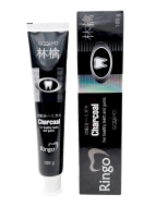 Gotayo Зубная паста отбеливающая с древесным углем Ringo Charcoal, 100 г