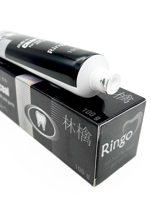 Gotayo Зубная паста отбеливающая с древесным углем Ringo Charcoal, 100 г Gotayo Зубная паста отбеливающая с древесным углем Ringo Charcoal, 100 г