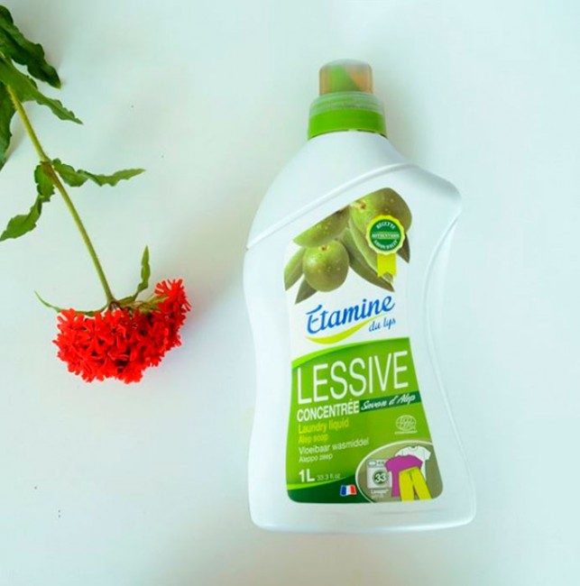 Etamine Du Lys Жидкость для стирки Алеппское мыло, 1 л Etamine Du Lys Жидкость для стирки Алеппское мыло, 1 л