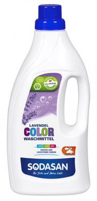 Sodasan Color lavender Жидкое средство для стирки изделий из цветных тканей Лаванда, 1,5 л