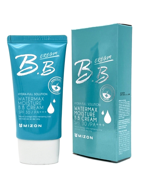 MIZON BB крем для лица солнцезащитный Watermax Moisture B.B. Cream SPF 30/PA+++, 50 мл MIZON BB крем для лица солнцезащитный Watermax Moisture B.B. Cream SPF 30/PA+++, 50 мл