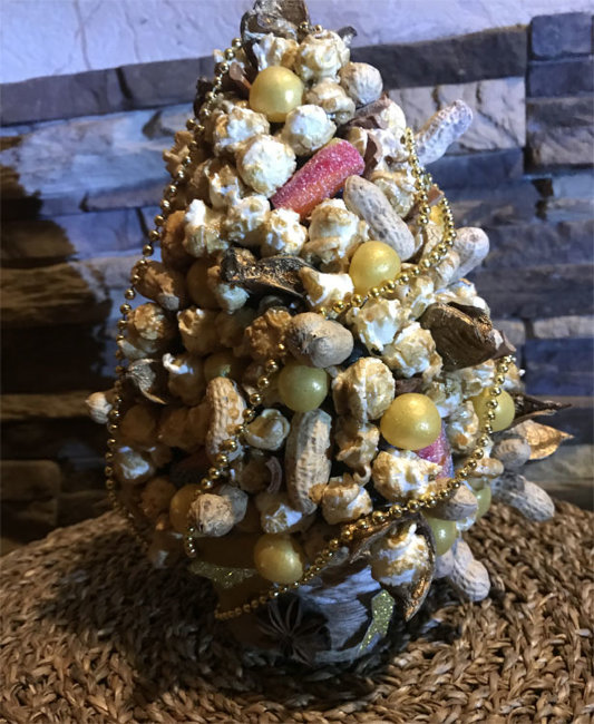 Ёлка ручной работы Поп Корн Ёлка ручной работы Поп Корн