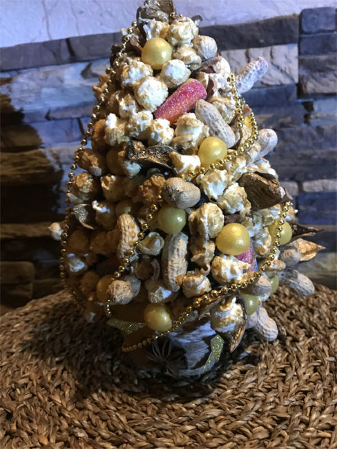 Ёлка ручной работы Поп Корн Ёлка ручной работы Поп Корн