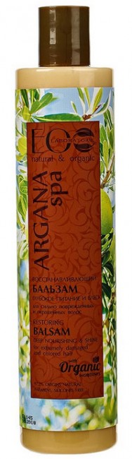 Ecolab SPA Argana Бальзам восстанавливающий "Глубокое питание и Блеск", 350 мл.