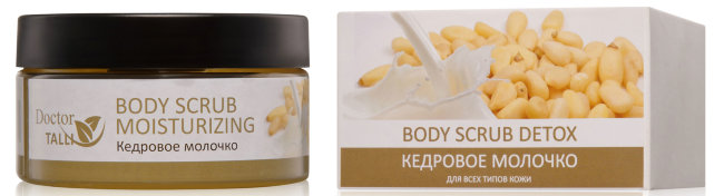 Doctor TALLI Body Scrub Moisturizing Масляный скраб "Кедровое Молочко", 400 мл