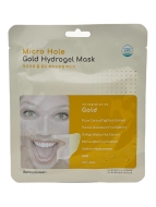 BeauuGreen Маска для лица гидрогелевая с золотом Micro Hole Gold Hydrogel Mask, 28 мл BeauuGreen Маска для лица гидрогелевая с золотом Micro Hole Gold Hydrogel Mask, 28 мл