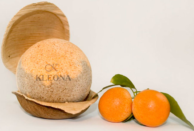 Kleona Бурлящий шар "Мандарин с корицей", 200 г Kleona Бурлящий шар "Мандарин с корицей", 200 г