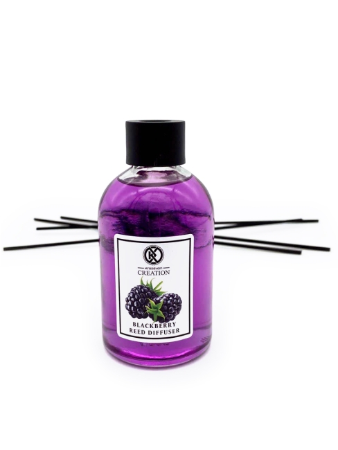 Kreasyon Аромадиффузор с палочками Ежевика Reed Diffuser Blackberry, 115 мл