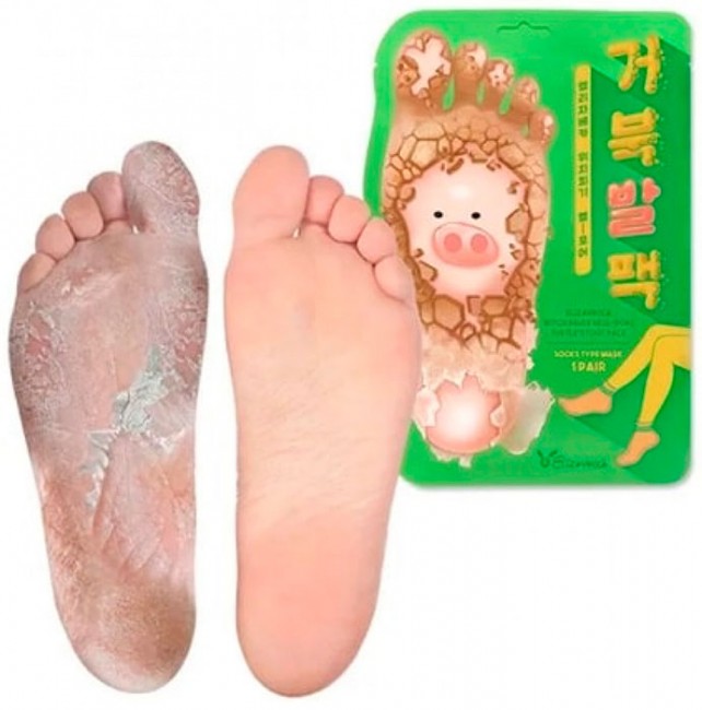 Elizavecca Отшелушивающие пилинг-носочки Witch Piggy Hell Pore Turtle's Foot Pack, 40 г Elizavecca Отшелушивающие пилинг-носочки Witch Piggy Hell Pore Turtle's Foot Pack, 40 г