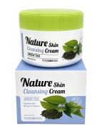 FoodaHolic Крем для лица очищающий с экстрактом зеленого чая Nature Skin Cleansing Cream Green Tea, 300 мл