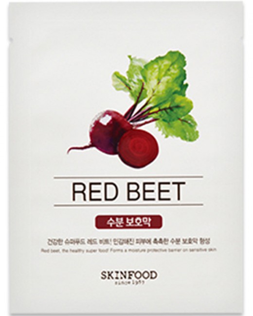 SKINFOOD Beauty In A Food Mask Sheet Red Beet Тканевая маска с экстрактом красной свеклы, 18 мл SKINFOOD Beauty In A Food Mask Sheet Red Beet Тканевая маска с экстрактом красной свеклы, 18 мл