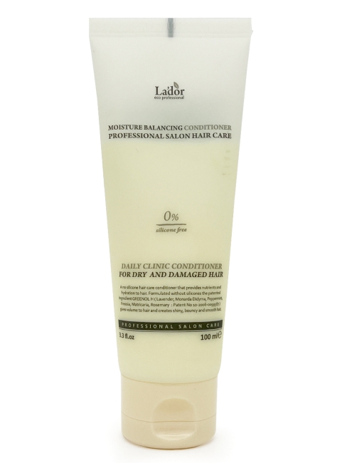 La'dor Увлажняющий бессиликоновый кондиционер для волос Moisture Balancing Conditioner, 100 мл La'dor Увлажняющий бессиликоновый кондиционер для волос Moisture Balancing Conditioner, 100 мл