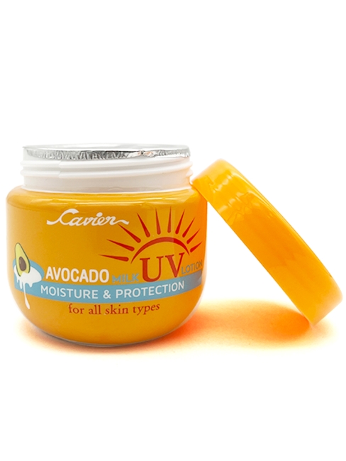 Cavier Лосьон для тела солнцезащитный с Авокадо и Молочными протеинами Avocado Milk UV Body Lotion, 100 г