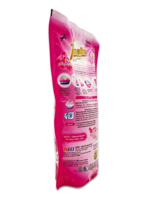 Fineline Кондиционер для белья парфюмированный на 15 стирок Розовый бутон Fabric Softener Pink Blossom (Refill), 580 мл Fineline Кондиционер для белья парфюмированный на 15 стирок Розовый бутон Fabric Softener Pink Blossom (Refill), 580 мл
