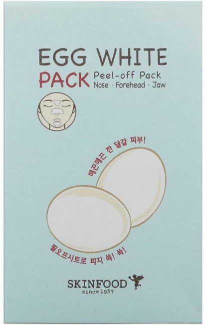 Skinfood Egg White Pack Nose Cool Down Очищающие полоски для носа, 1 шт Skinfood Egg White Pack Nose Cool Down Очищающие полоски для носа, 1 шт