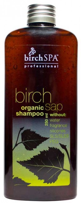 Birch SPA Органический шампунь на Березовом соке, 250 мл