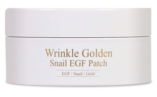 The Skin House Wrinkle Golden Snail EGF Patch Гидрогелевые патчи с EGF, золотом и муцином улитки, 60 шт