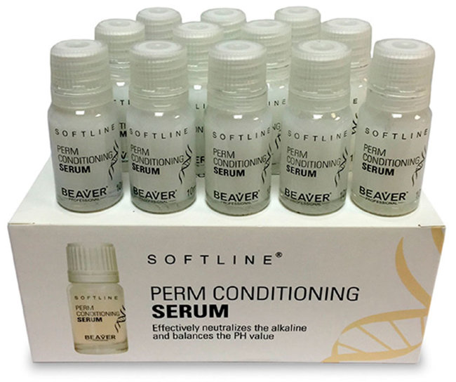 Beaver Professional Perm Conditioning Serum Кондиционирующая сыворотка для ухода за волосами с химической завивкой, 12 шт * 10 мл Beaver Professional Perm Conditioning Serum Кондиционирующая сыворотка для ухода за волосами с химической завивкой, 12 шт * 10 мл