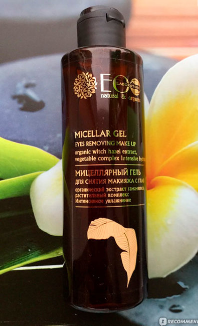 Ecolab Мицеллярный гель для снятия макияжа с глаз, 200 мл