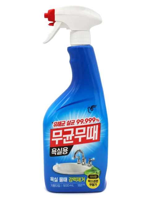 Pigeon Чистящий пенящийся спрей для для ванной комнаты с ароматом трав Bisol For Bathroom, 900 мл