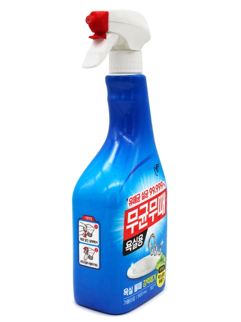 Pigeon Чистящий пенящийся спрей для для ванной комнаты с ароматом трав Bisol For Bathroom, 900 мл