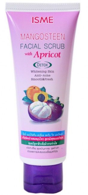 Rasyan ISME Cкраб для лица с мангустином и абрикосовой косточкой, 100 мл