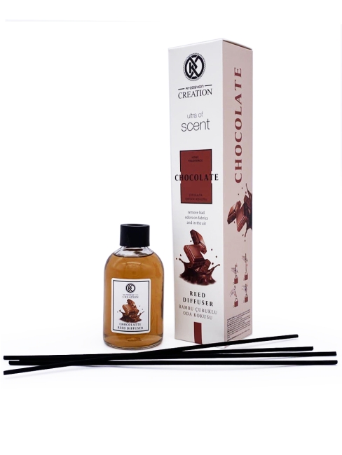 Kreasyon Аромадиффузор с палочками Шоколад Reed Diffuser Chocolatte, 115 мл