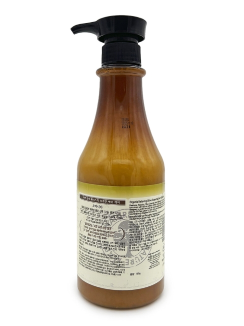 White Organia Шампунь для волос с оливой Расслабляющий Relaxing Olive Essential Hair Shampoo, 750 мл