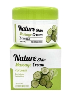 FoodaHolic Крем для лица массажный с экстрактом огурца Nature Skin Massage Cream Cucumber, 300 мл