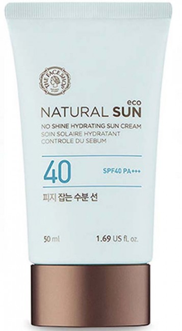 THE FACE SHOP Sun Eco Sebum Control Moisture Sun SPF40 PA ++ Увлажняющий солнцезащитный крем, 50 мл THE FACE SHOP Sun Eco Sebum Control Moisture Sun SPF40 PA ++ Увлажняющий солнцезащитный крем, 50 мл