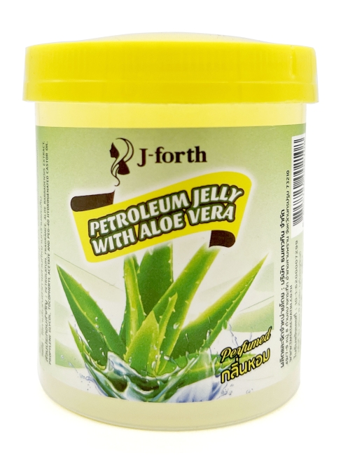 J-Forth Бальзам для стоп от сухости и трещин Petroleum Jelly With Aloe Vera, 65 г