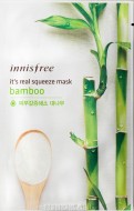 Innisfree It's Real Squeeze Mask Вamboo Маска для лица с экстрактом бамбука, 20 мл