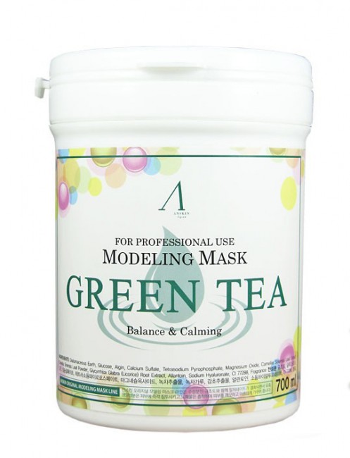 Anskin Маска альгинатная с экстрактом зеленого чая Original Grean Tea Modeling Mask, 700 мл Anskin Маска альгинатная с экстрактом зеленого чая Original Grean Tea Modeling Mask, 700 мл
