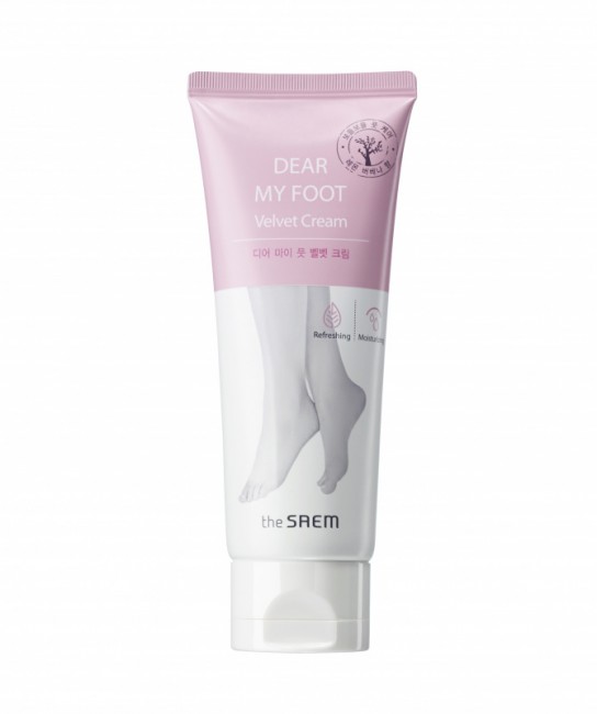 The Saem Крем для ног питательный Dear My Foot Velvet Cream, 100 мл The Saem Крем для ног питательный Dear My Foot Velvet Cream, 100 мл