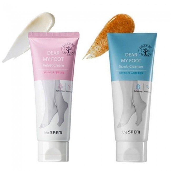 The Saem Крем для ног питательный Dear My Foot Velvet Cream, 100 мл The Saem Крем для ног питательный Dear My Foot Velvet Cream, 100 мл