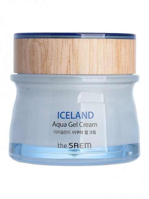 The Saem Крем-гель для лица увлажняющий Iceland Aqua Gel Cream, 60 мл